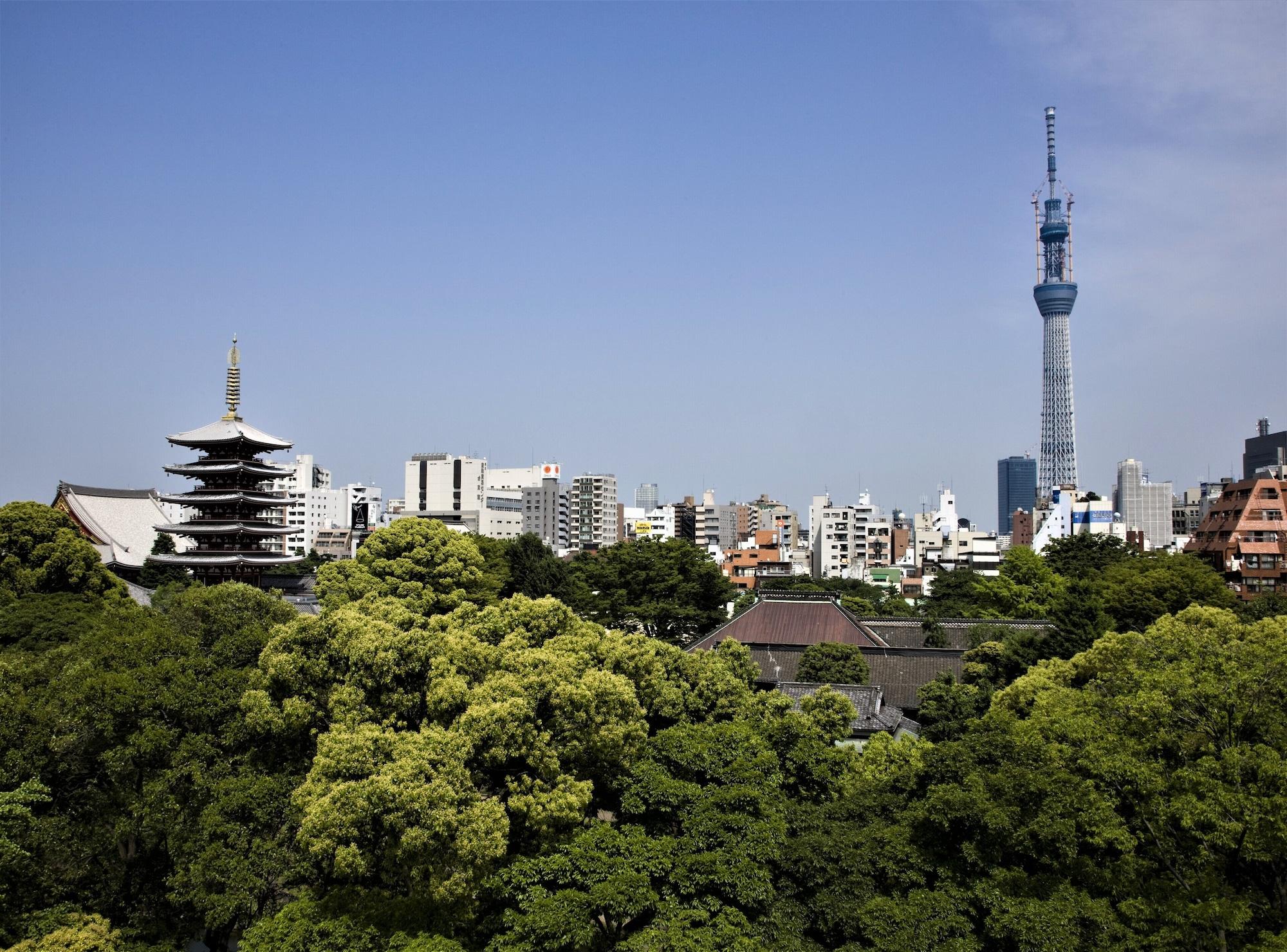 B:Conte Asakusa Tokio Buitenkant foto